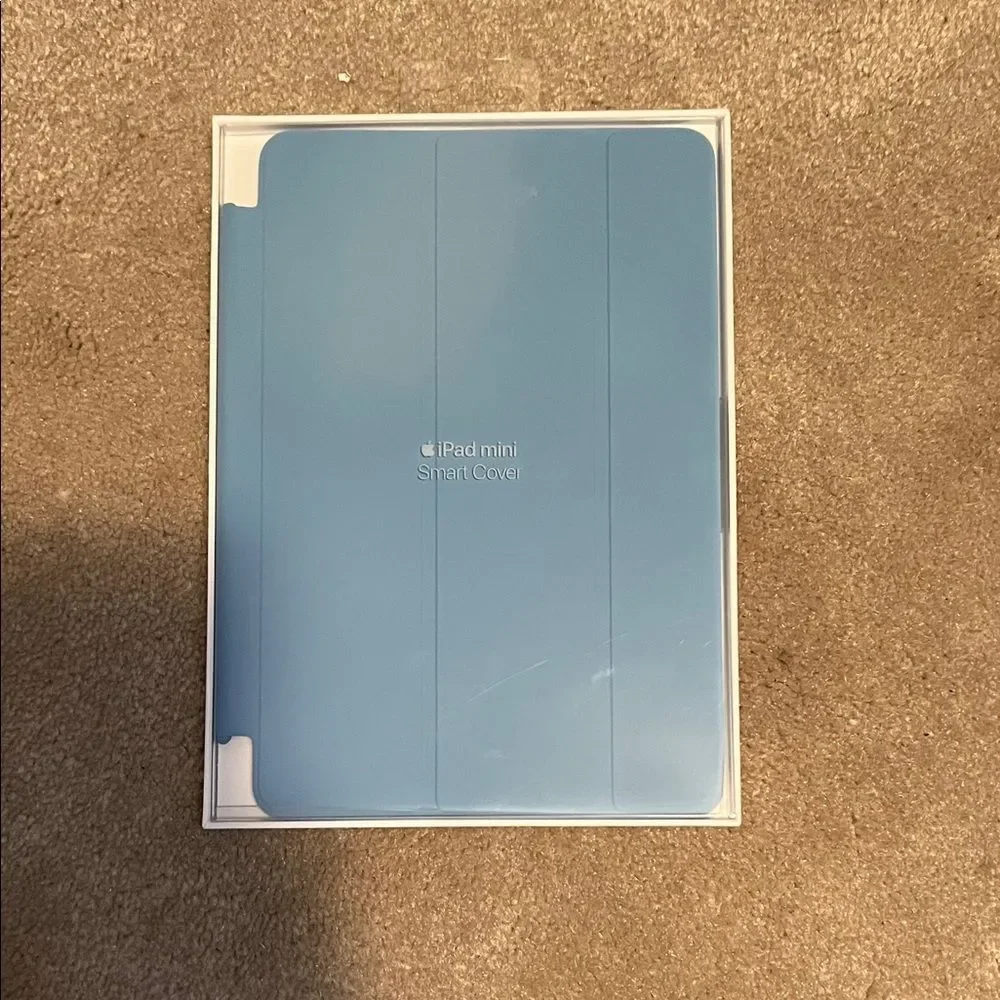 NIB Official Apple iPad mini Smart Cover – Blue (5th Gen)